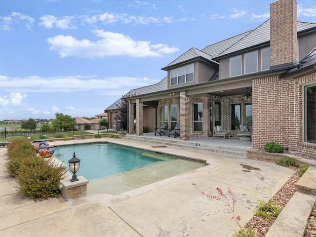 212 Nueces Trl, Aledo, TX 76008 - view of pool featuring a patio