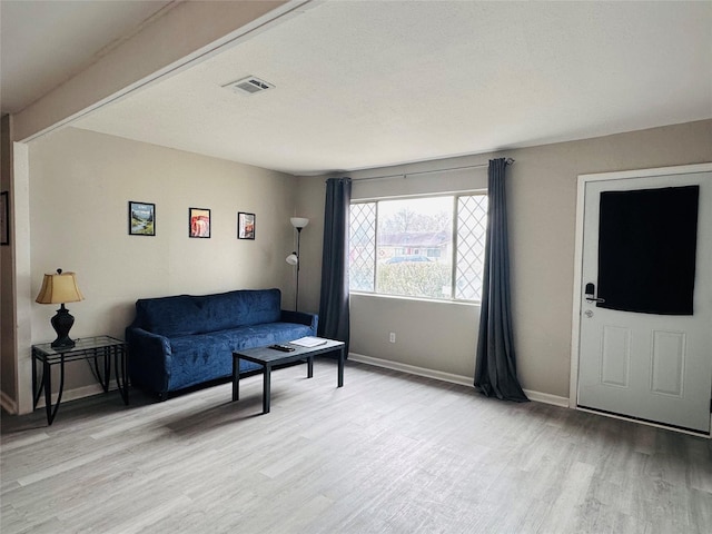 3007 Gaines St, Bossier City, LA 71111 - living area with wood finished floors and baseboards