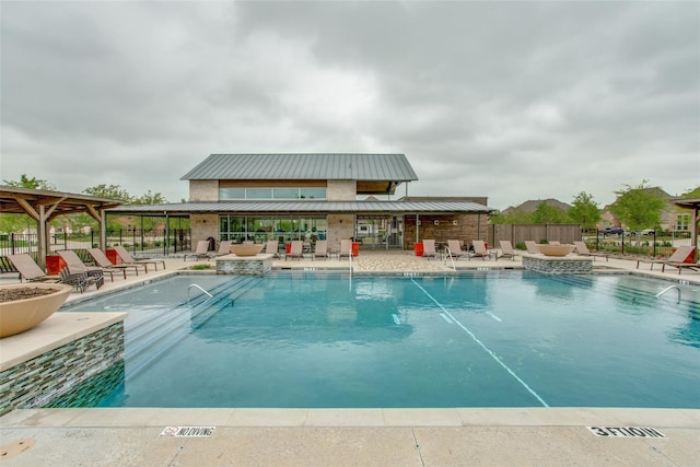 16324 Toledo Bend Ct, Prosper, TX 75078 - community pool featuring a patio area