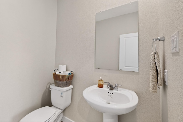 403 Pendant Dr, Royse City, TX 75189 - bathroom with toilet and a sink