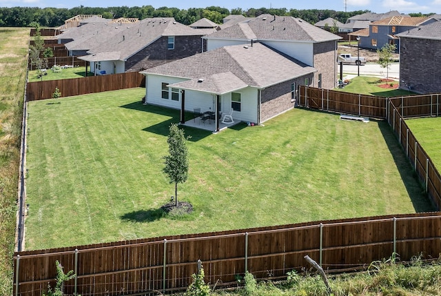 403 Pendant Dr, Royse City, TX 75189 - view of yard featuring a residential view and a patio area