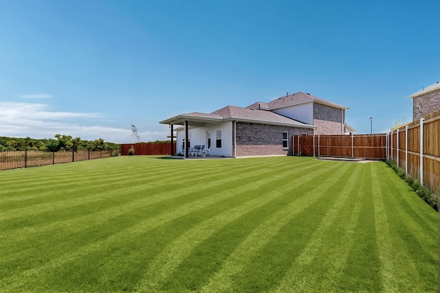 403 Pendant Dr, Royse City, TX 75189 - view of yard with a patio area