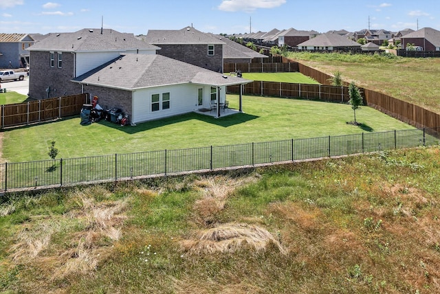 403 Pendant Dr, Royse City, TX 75189 - rear view of property featuring a residential view and roof with shingles