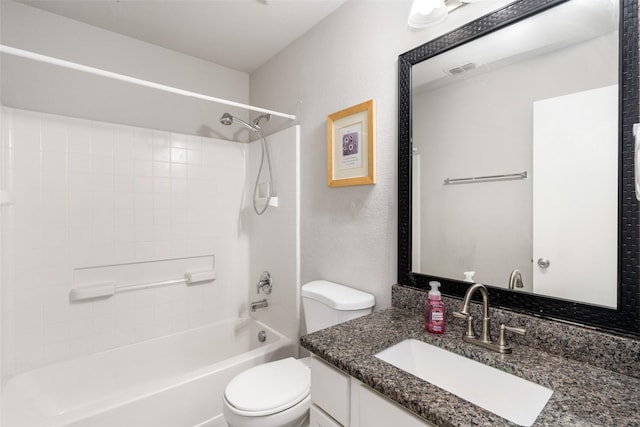303 Highland Glen Dr, Wylie, TX 75098 - bathroom featuring toilet, vanity, and  shower combination