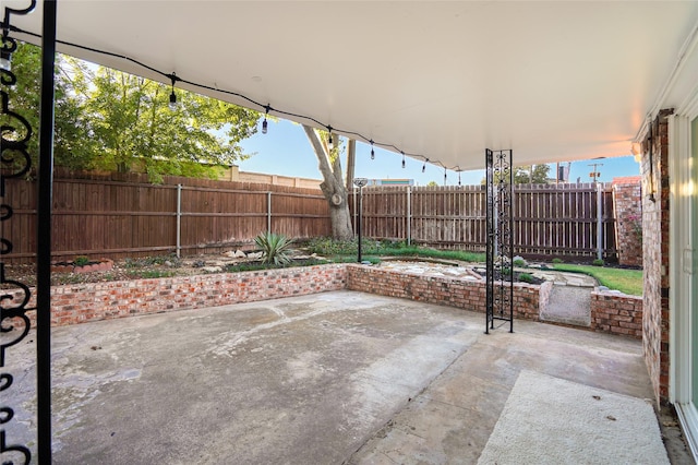 2825 Summit View Dr, Bedford, TX 76021 - fenced backyard with a patio area