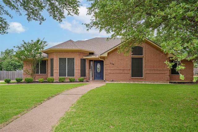 508 Aztec Dr, Robinson, TX 76706 - ranch-style house with brick siding and a shingled roof