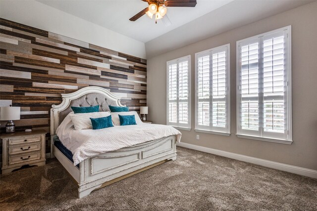 3900 Silent Water St, Mckinney, TX 75071 - carpeted bedroom with multiple windows, baseboards, and ceiling fan