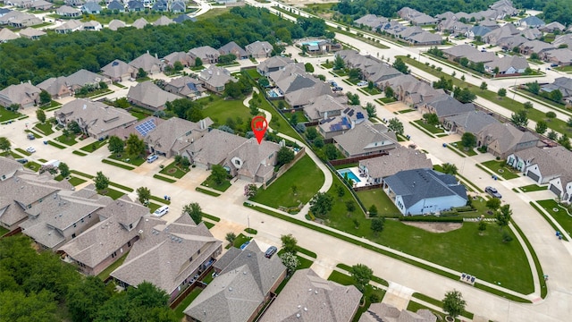 3900 Silent Water St, Mckinney, TX 75071 - aerial view of property's location with nearby suburban area