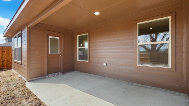 1736 River Bend Rd, Burleson, TX 76028 - view of exterior entry featuring a patio area