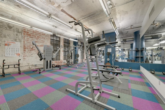 1122 Jackson St Unit 420, Dallas, TX 75202 - view of gym
