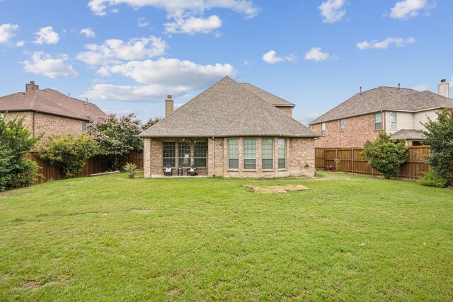 5809 Sterling Trl, Mckinney, TX 75071 - fenced backyard with a playground