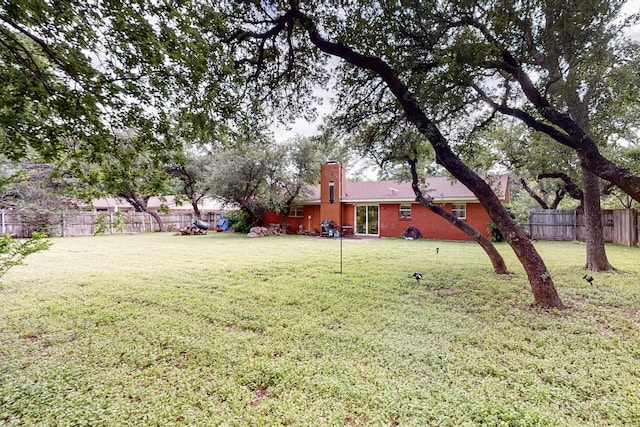 204 Cacti Dr, Lakeside, TX 76108 - view of yard