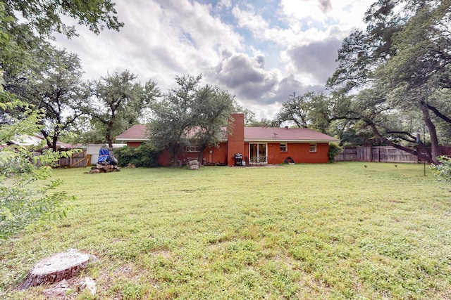 204 Cacti Dr, Lakeside, TX 76108 - view of yard