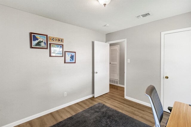 2808 Wren Ave, Fort Worth, TX 76133 - office featuring wood finished floors and baseboards