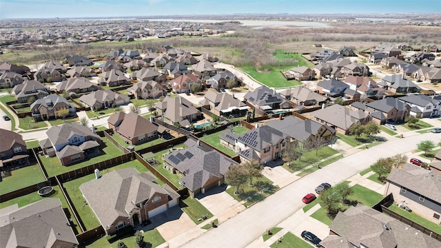 3113 Summer Dr, Little Elm, TX 75068 - aerial overview of property's location with nearby suburban area