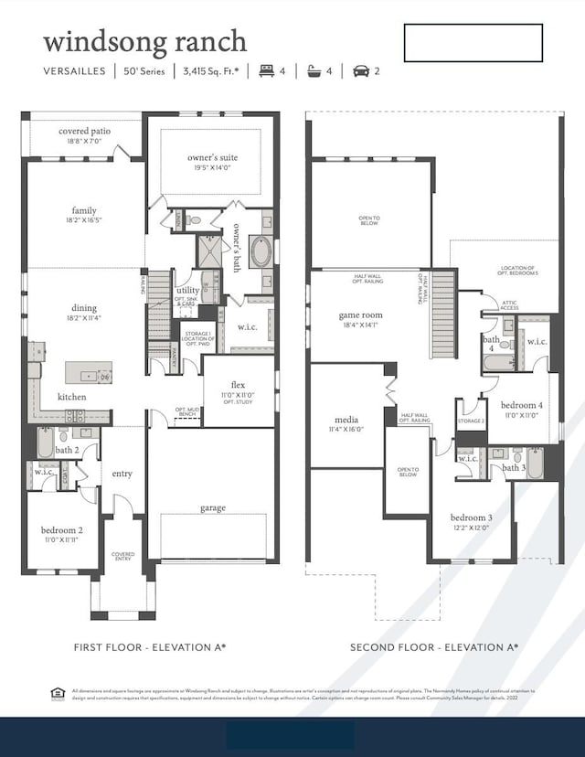 4180 Kestrel St, Prosper, TX 75078 - floor plan / room layout
