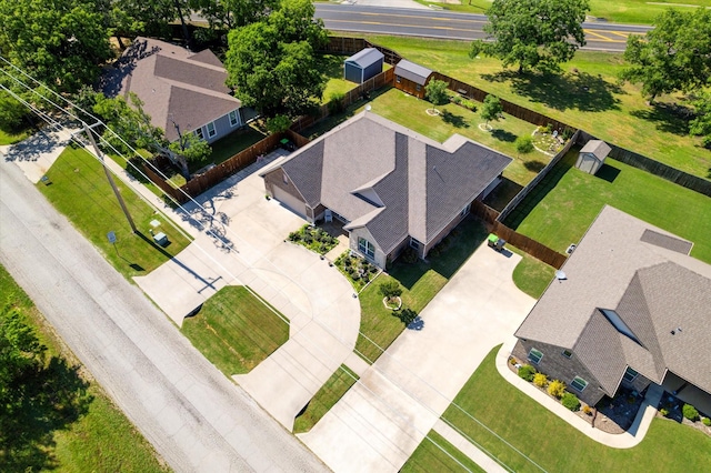 768 Northside Dr, Pilot Point, TX 76258 - aerial view of property and surrounding area