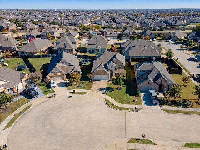 1409 Rose Bud Ct, Little Elm, TX 75068 - aerial view of residential area