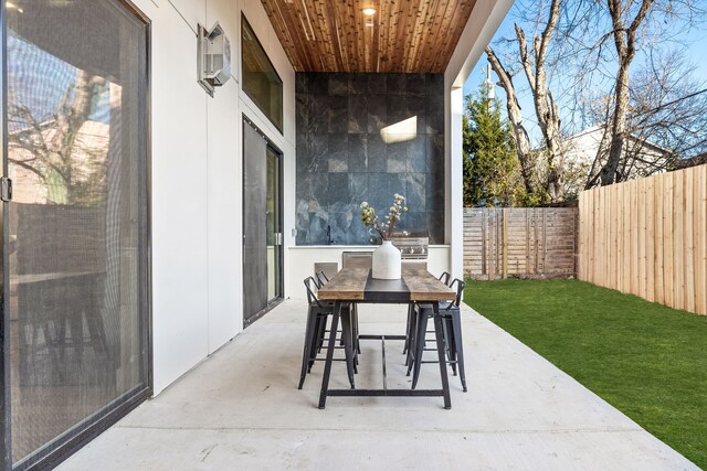 3940 N Cresthaven, Dallas, TX 75209 - view of patio / terrace