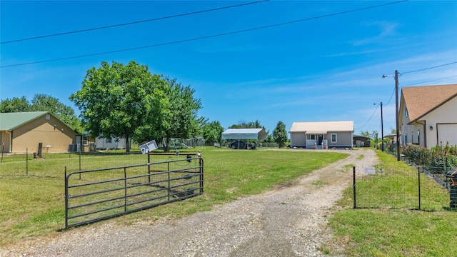 1430 Rs County Road 1605, Point, TX 75472 - view of dirt / gravel road with a gated entry