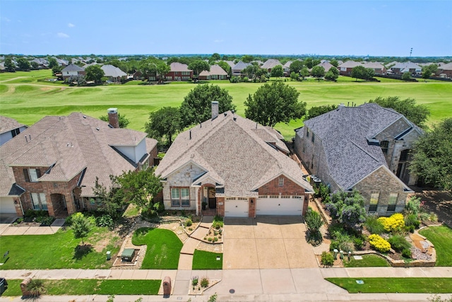 8304 Old Hickory Ln, Mckinney, TX 75072 - aerial perspective of suburban area with a golf club