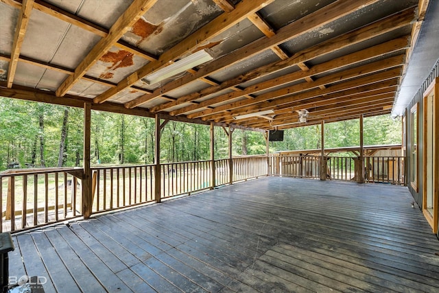 4382 Circle Square Dr, Mooringsport, LA 71060 - view of wooden terrace