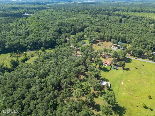 4382 Circle Square Dr, Mooringsport, LA 71060 - drone / aerial view of a heavily wooded area