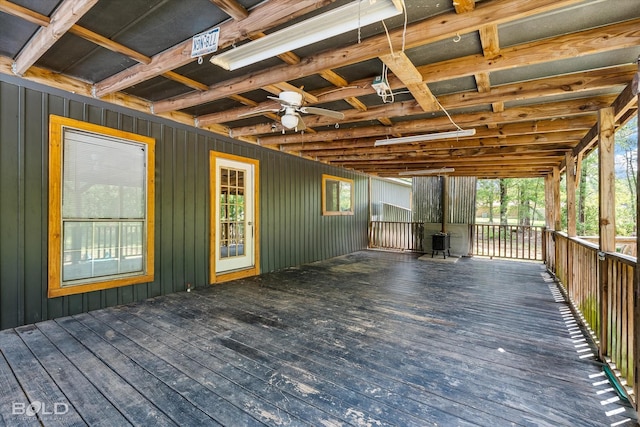 4382 Circle Square Dr, Mooringsport, LA 71060 - view of wooden deck