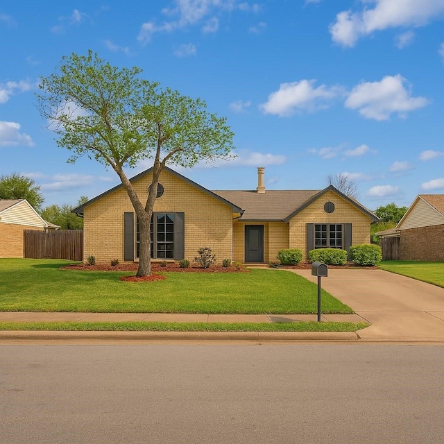 3825 Hackberry Ln, Bedford, TX 76021 - ranch-style home featuring brick siding