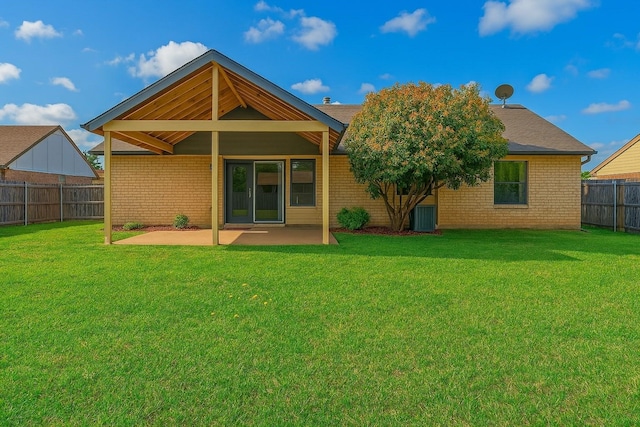 3825 Hackberry Ln, Bedford, TX 76021 - rear view of property with a patio area