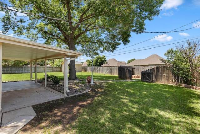 4814 Rhea Rd, Wichita Falls, TX 76308 - view of yard featuring a patio