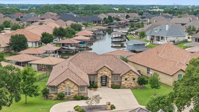 1209 Catalina Bay Blvd, Granbury, TX 76048 - aerial view of residential area