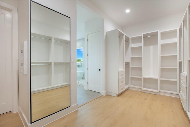 1903 Mcbroom St, Dallas, TX 75212 - spacious closet with light wood-type flooring