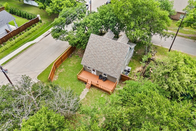 400 Titus St, Mckinney, TX 75069 - aerial view of property and surrounding area