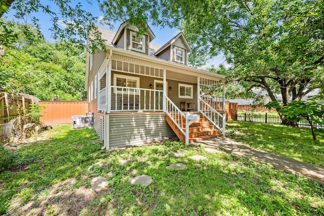 400 Titus St, Mckinney, TX 75069 - view of front of property featuring covered porch and stairs
