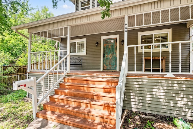 400 Titus St, Mckinney, TX 75069 - entrance to property featuring covered porch