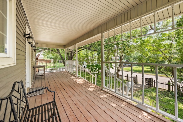 400 Titus St, Mckinney, TX 75069 - porch with view of scattered trees