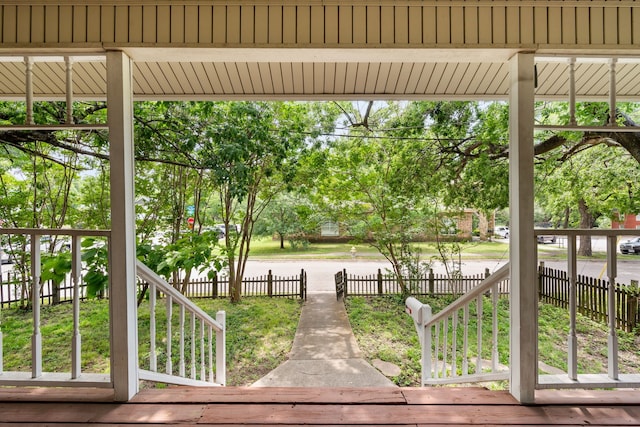 400 Titus St, Mckinney, TX 75069 - view of patio featuring stairway