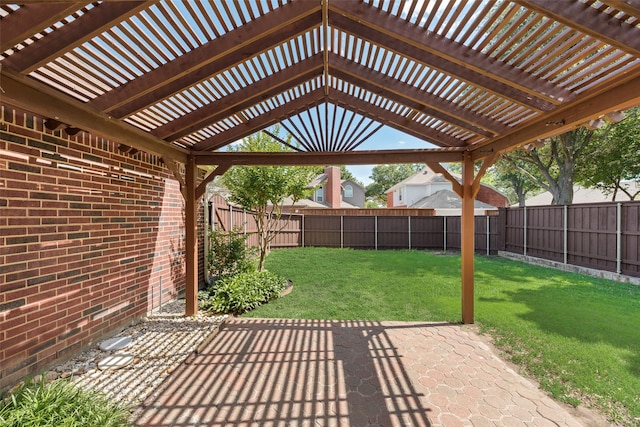 1213 Sonoma Dr, Allen, TX 75013 - view of patio / terrace featuring a pergola