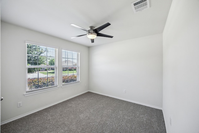 913 Alton Dr, Aubrey, TX 76227 - spare room with ceiling fan and carpet