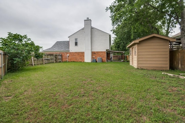 238 Browning Ln, Grand Prairie, TX 75052 - view of yard with central air condition unit