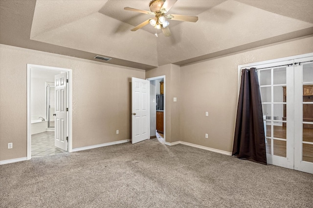 2809 Rock Church Hwy, Tolar, TX 76476 - unfurnished bedroom with carpet floors, ensuite bathroom, and baseboards