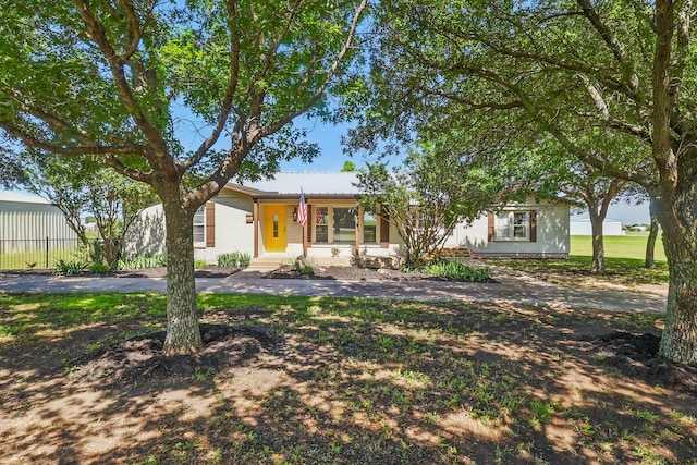 177 Graben Ln, Rhome, TX 76078 - view of single story home