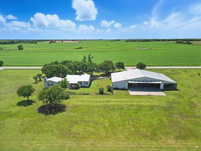 177 Graben Ln, Rhome, TX 76078 - aerial view of sparsely populated area with agricultural land
