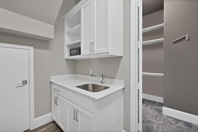 4350 Bristleleaf Ln, Prosper, TX 75078 - laundry room featuring a sink and baseboards