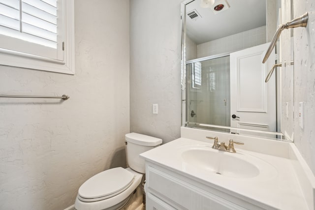 1260 Stanhope Ct, Southlake, TX 76092 - bathroom featuring vanity, an enclosed shower, and healthy amount of natural light