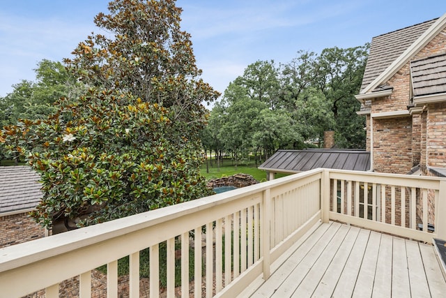 1260 Stanhope Ct, Southlake, TX 76092 - view of wooden deck