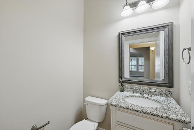 2866 Milsons Point Dr, Trophy Club, TX 76262 - bathroom featuring toilet and vanity