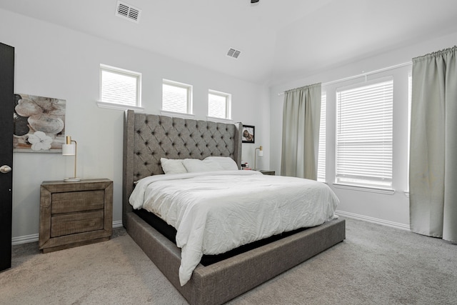 2702 Willow Ln, Melissa, TX 75454 - carpeted bedroom with baseboards and vaulted ceiling