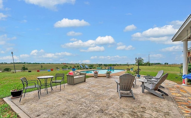 804 Heritage Pkwy, Axtell, TX 76624 - view of patio / terrace featuring an outdoor pool